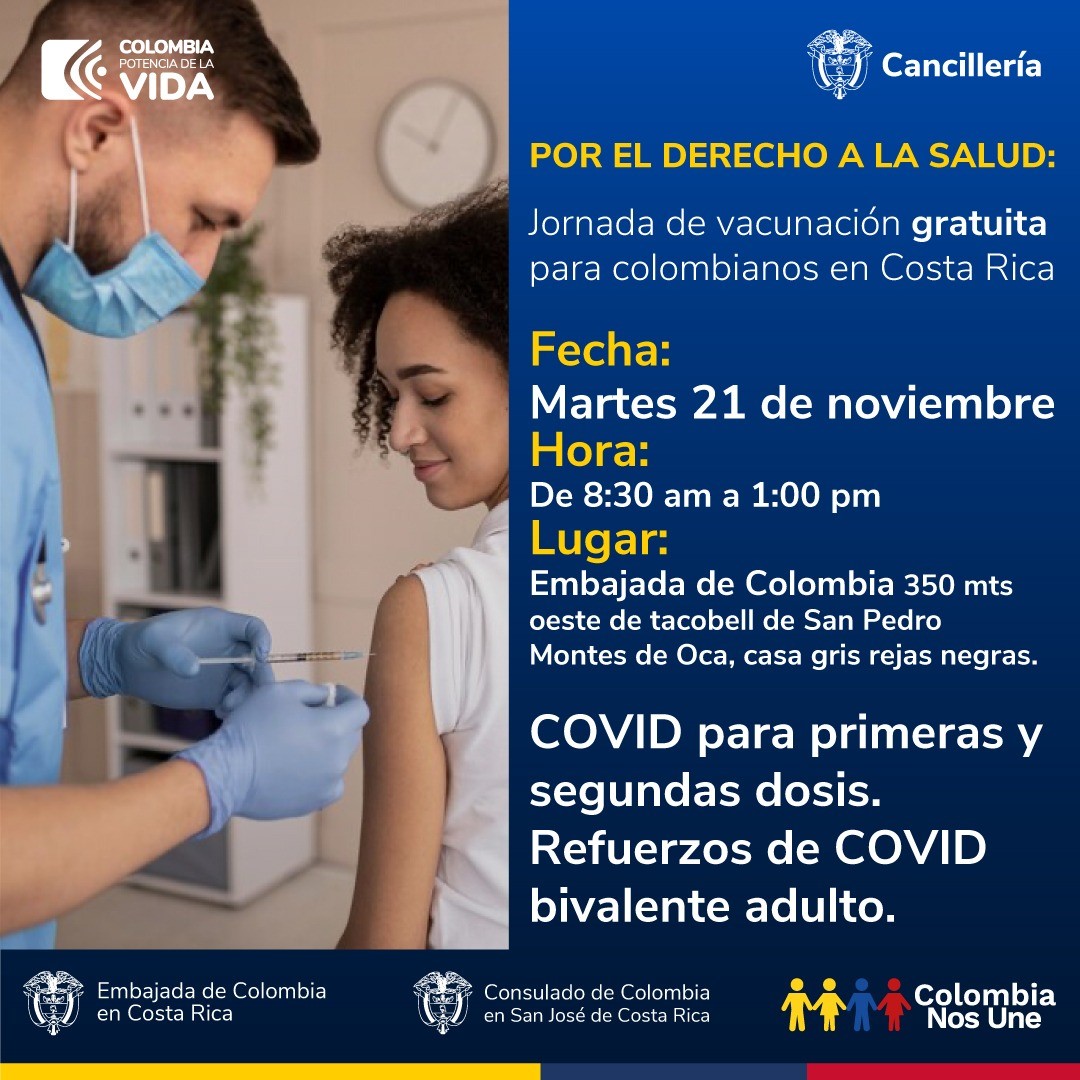 Vacunación Covis Costa Rica