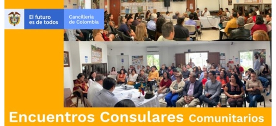 El consulado de la Embajada de Colombia en Costa Rica realizará el primer diálogo con la comunidad 