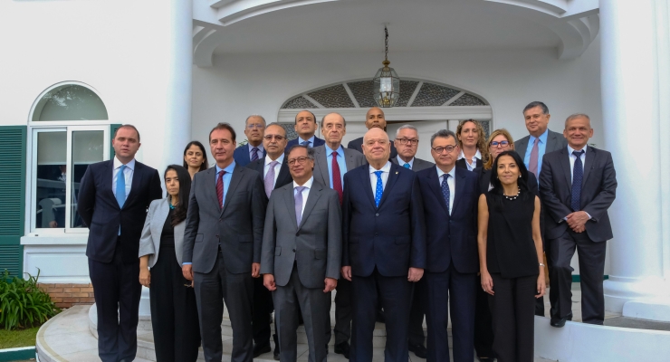 Asuntos estratégicos bilaterales, fortalecimiento del sistema interamericano de derechos humanos y paz, principales temas de la visita del presidente Petro a Costa Rica