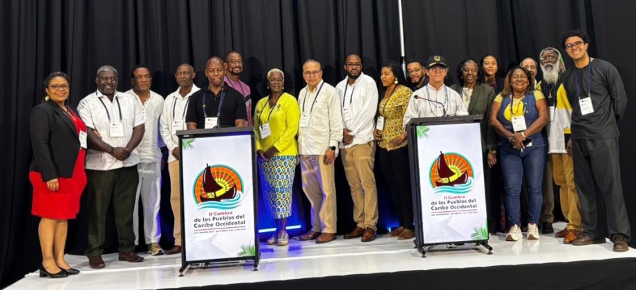 Embajada de Colombia en Costa Rica participó en la II Cumbre de Los Pueblos del Caribe Occidental