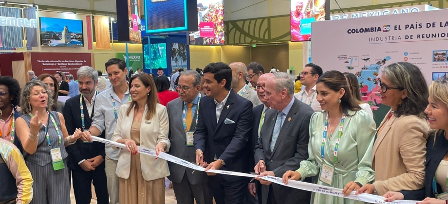 Embajada de Colombia en Costa Rica participó en la FIEXPO Latin America