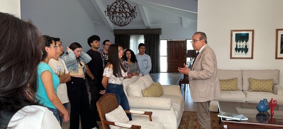 Embajada de Colombia realizó con éxito las jornadas de intercambio cultural con estudiantes de la Universidad de Costa Rica