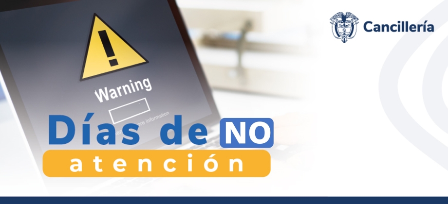 La Embajada de Colombia en Costa Rica y su sección consular no tendrán atención al público el 15 de septiembre de 2023