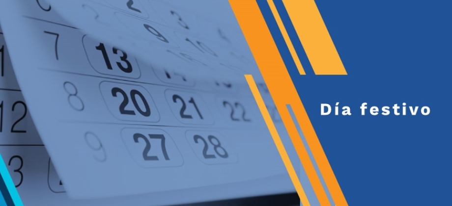 La Embajada de Colombia en Costa Rica y su Sección Consular informan que el próximo 15 de agosto no habrá atención al público