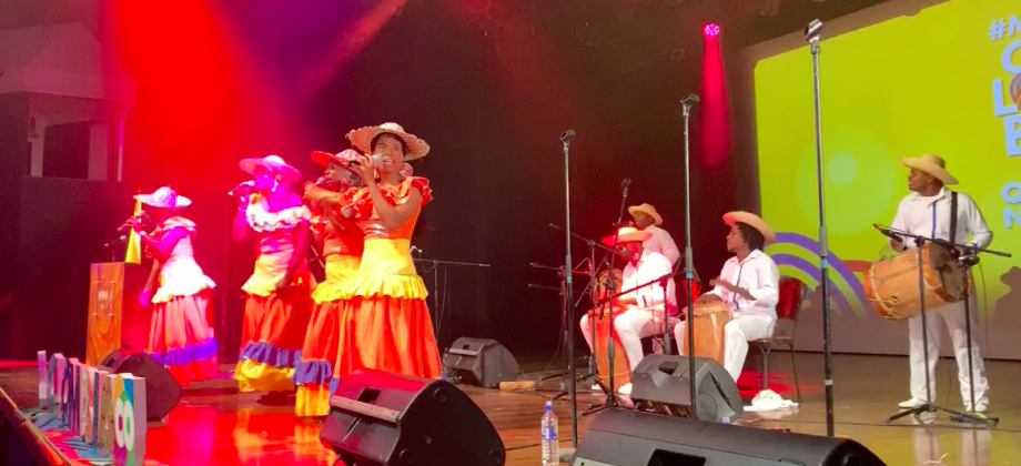 La Embajada de Colombia en Costa Rica conmemoró el Bicentenario de la Independencia de Colombia con una presentación de la agrupación Canalón de Timbiquí 