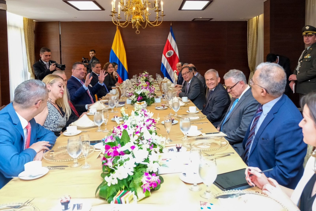 Cancilleres de Colombia y Costa Rica liderarán mesa de trabajo para avanzar en temas estratégicos